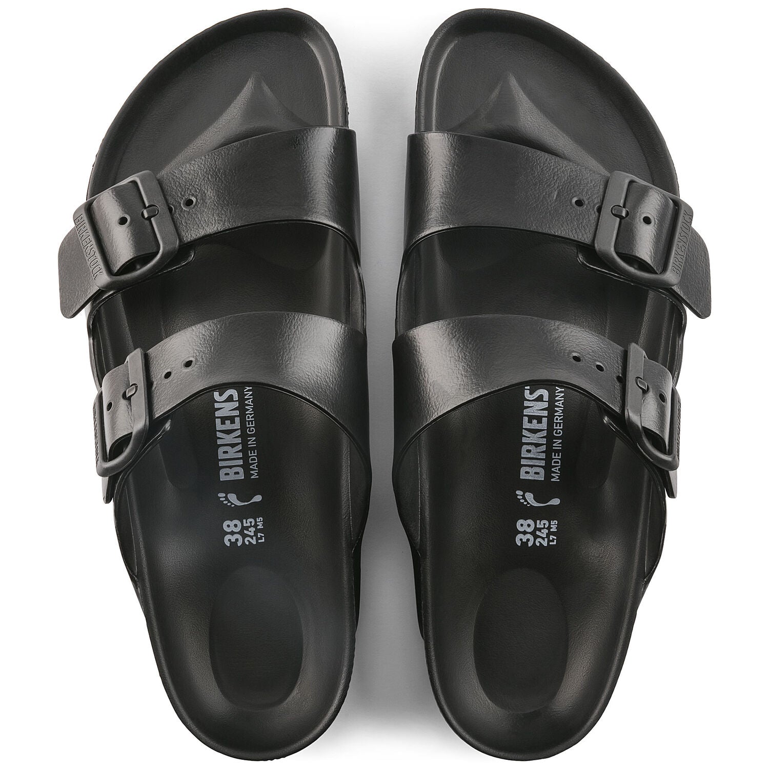 Rubber store black birkenstocks