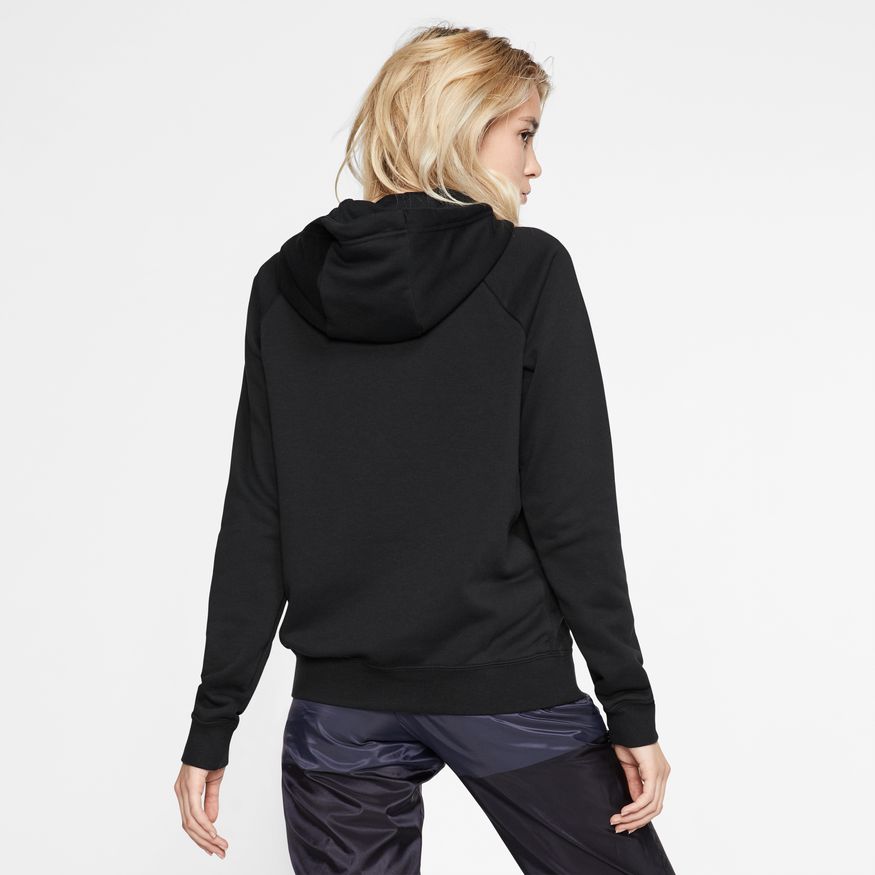 Nike sportswear essential discount women's fleece pullover hoodi