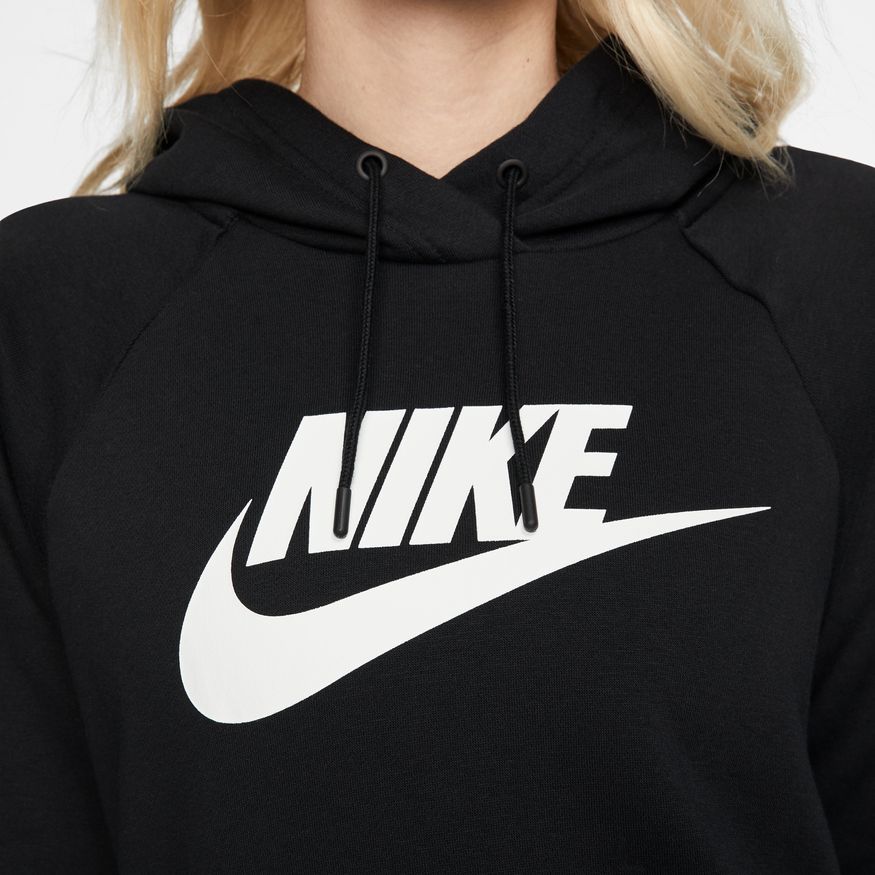 Nike Sportswear Essential Women's Fleece Pullover Hoodie (BV4126-010) - HD15 - 9