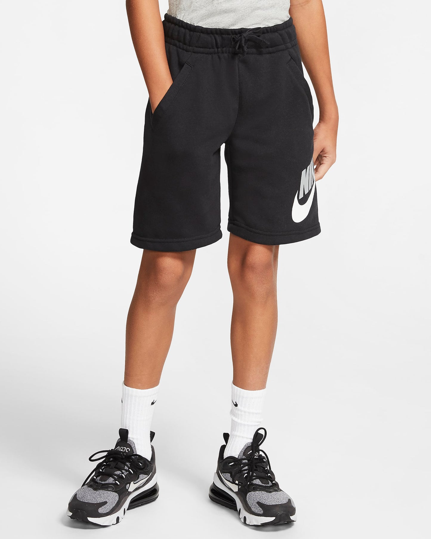 -Nike Youth Fleece Club Shorts - (CK0509 010) - SH3 - 6