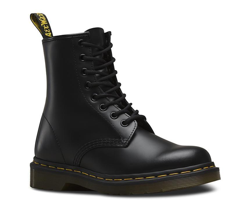 Dr Martens 1460 Black Smooth Leather DMC 8 Up Boot Mens & Womens