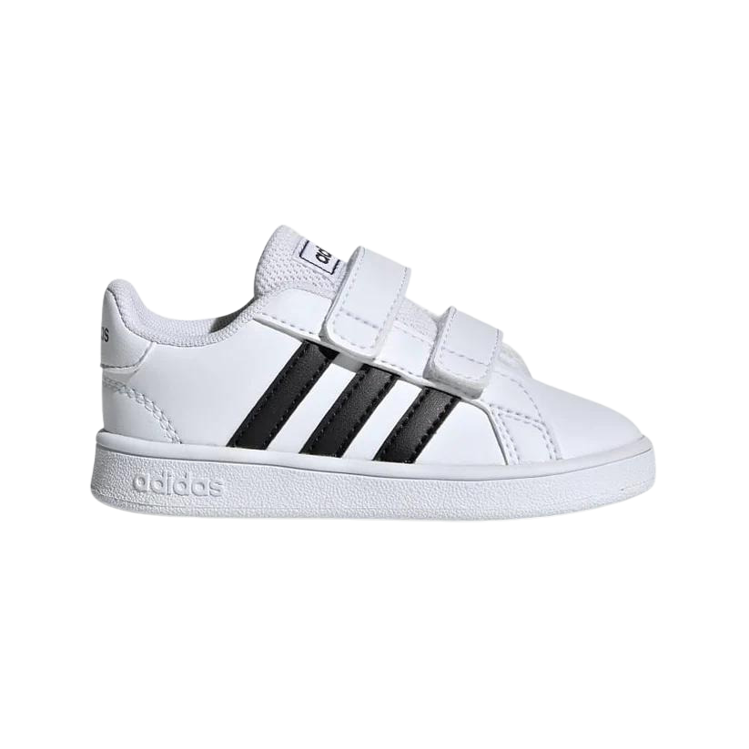 *Adidas Toddlers Grand Court Sneakers White/Black (EF0118/GW6527) - EW - R1L9
