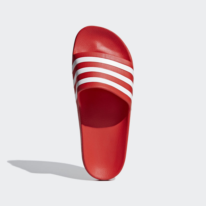 Adidas Unisex Aqua Slides Red - (F35540) - R2L14/F