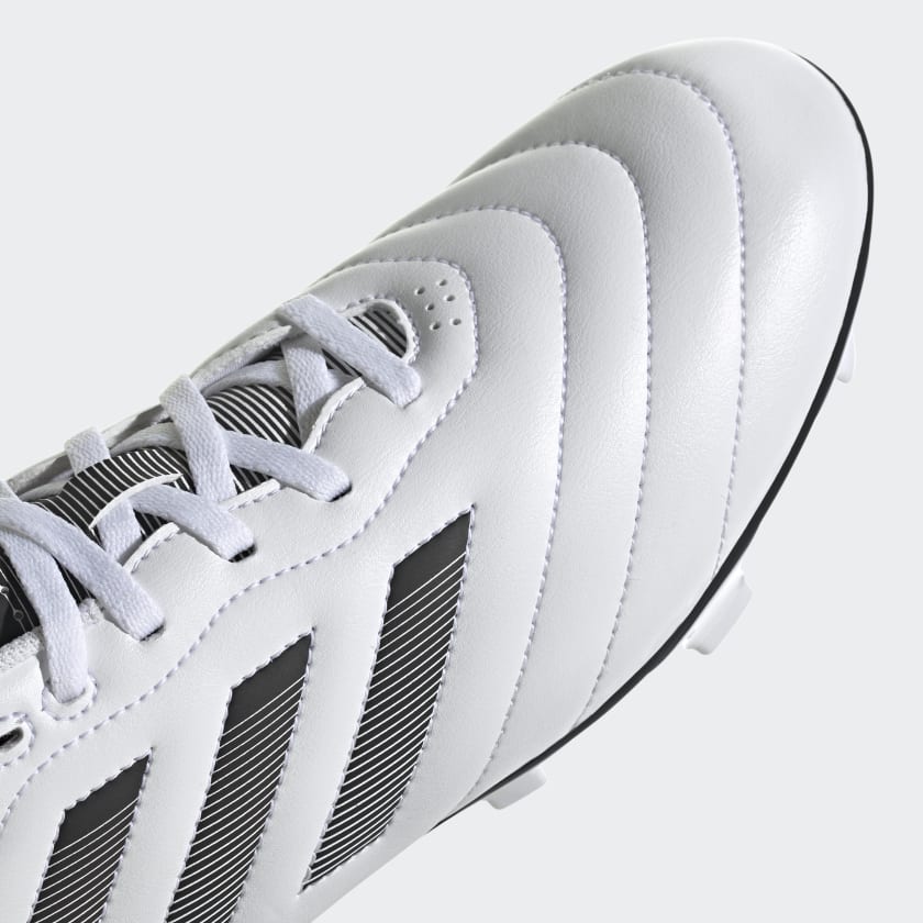 Adidas GOLETTO VIII FG FOOTBALL BOOT WHITE/BLACK - (GY5766) - WT - R2L17