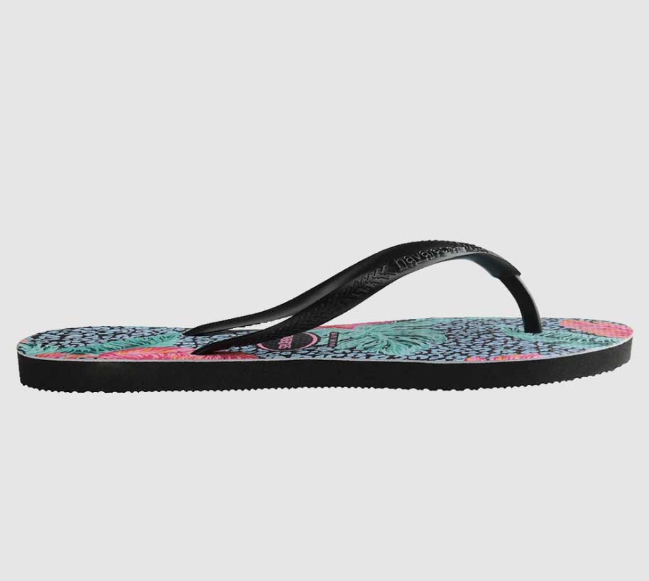 Havaianas slim best sale animal floral