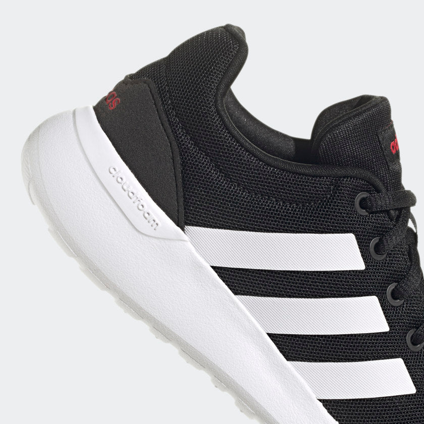 Adidas Youth LITE RACER CLN 2.0 SHOES Core Black Cloud White Scarlet GZ7739 C2 R2L13