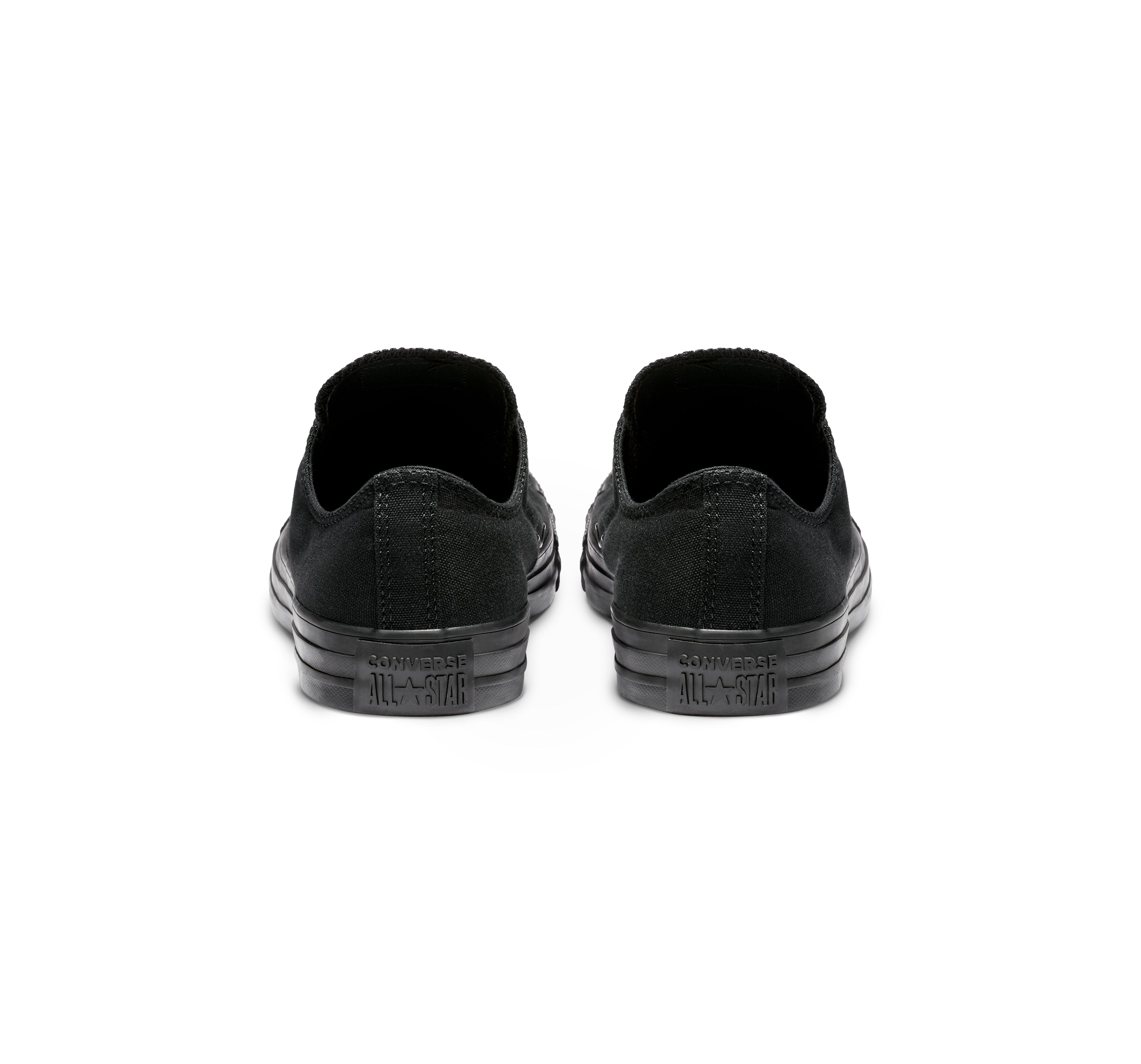 Converse all star outlet low black mono canvas