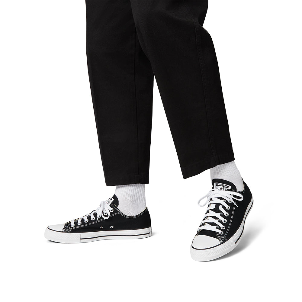 Black lo clearance converse