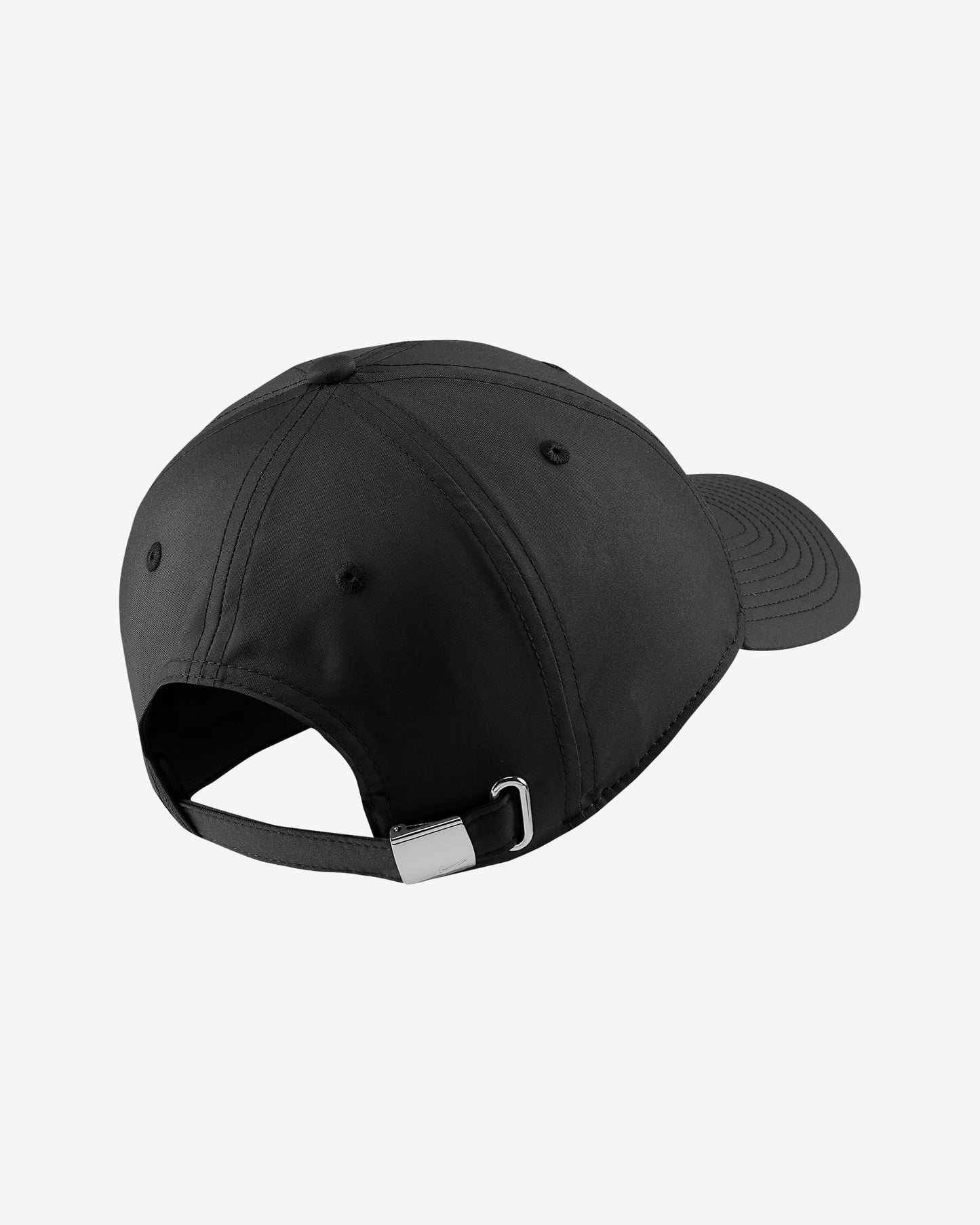 Nike Unisex Metal Swoosh Black/Silver H86 Cap - (943092 010) - NC1 - F