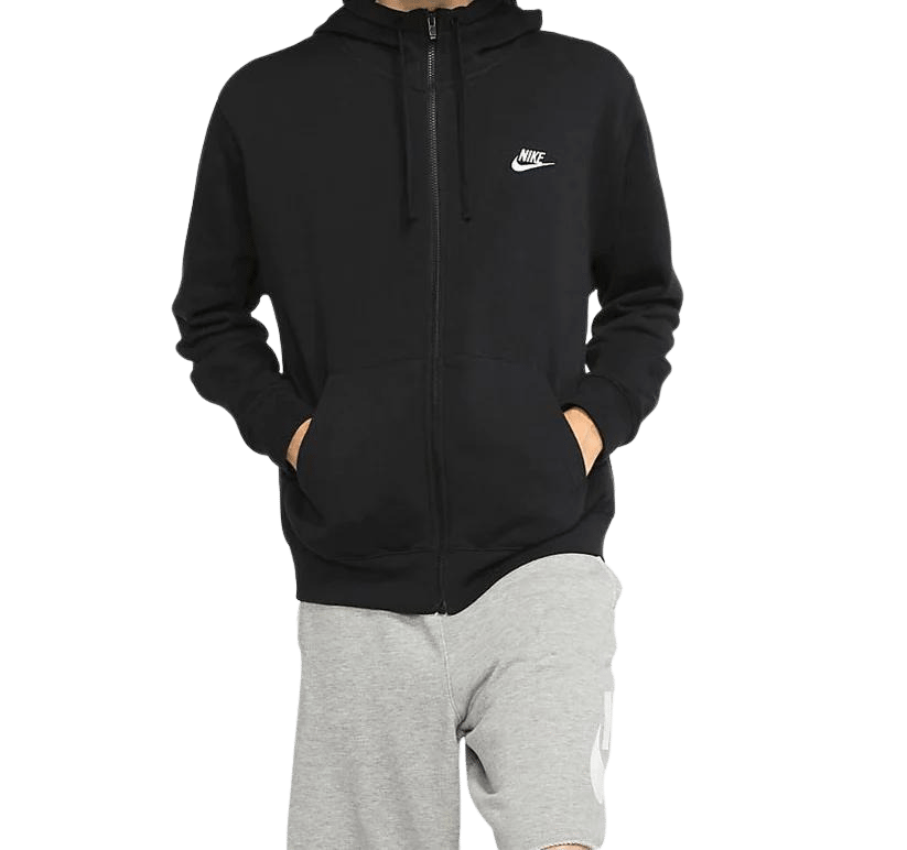 .Nike Mens Club Fleece Hoody - (BV2645 010) - HD2 - 7