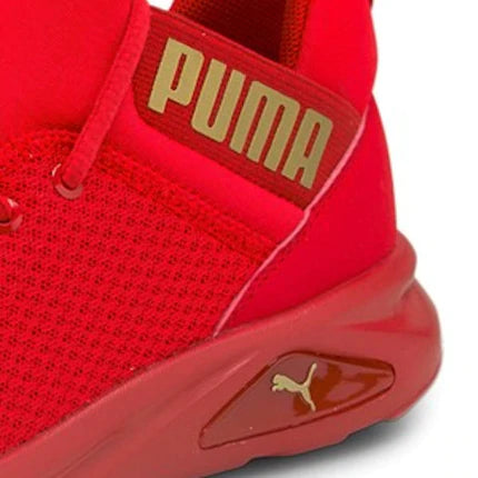 + PUMA WOMENS ENZO 2 UNCAGED IN HIGH RISK RED & TEAM GOLD ONLINE (19510611) - PRG - R1L5