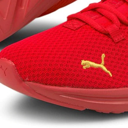 + PUMA WOMENS ENZO 2 UNCAGED IN HIGH RISK RED & TEAM GOLD ONLINE (19510611) - PRG - R1L5