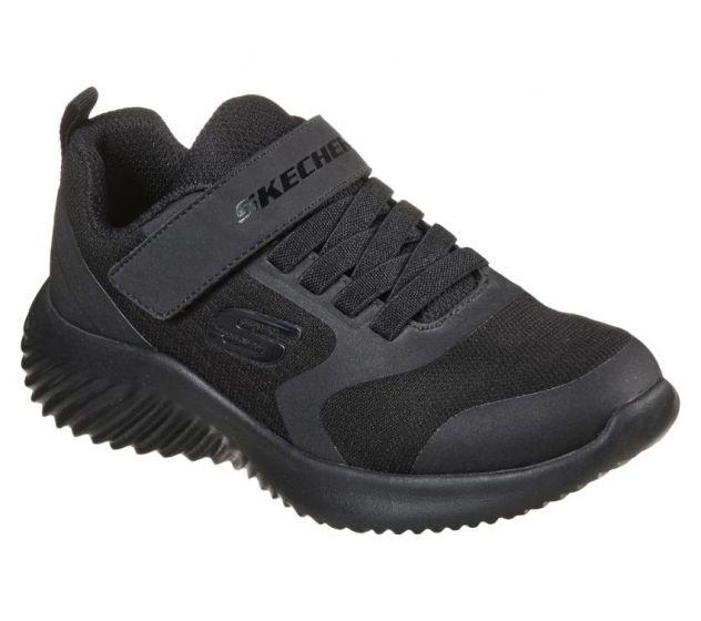 Skechers school shoes Velcro Kids Bounder Gorven - Black - (403732L.BBK) - SG - F
