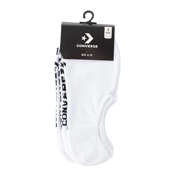 - Converse Invisible Socks White 3pk - (SP0004) - F
