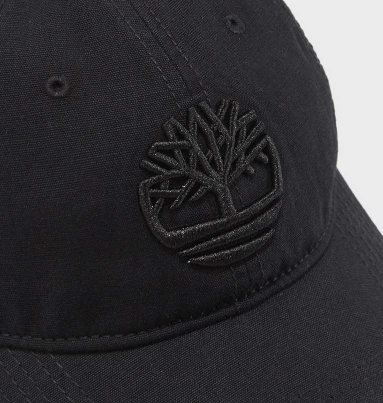 Timberland Cotton Canvas Cap Embroidered Tree Logo - A1E9M