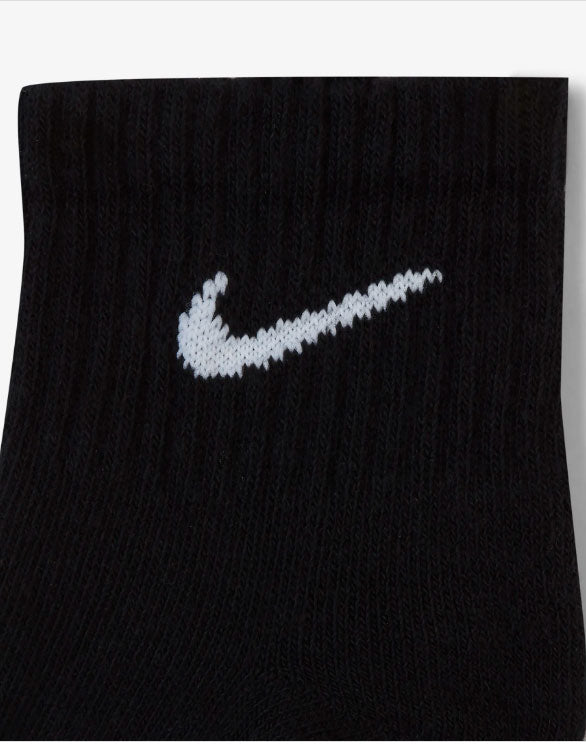 Nike Unisex Everyday Cushion Ankle Socks 3pk - (SX7667 010) - F