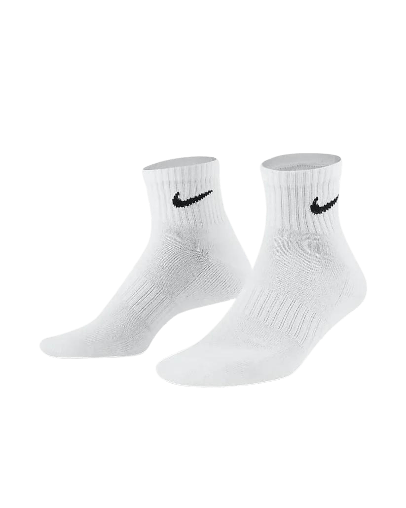 Nike Unisex Everyday Cushion Ankle Socks 3pk - (SX7667 100) - F