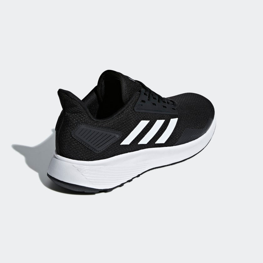 Adidas Mens Duramo 9 Black/White - (BB7066) - UW - R2L13