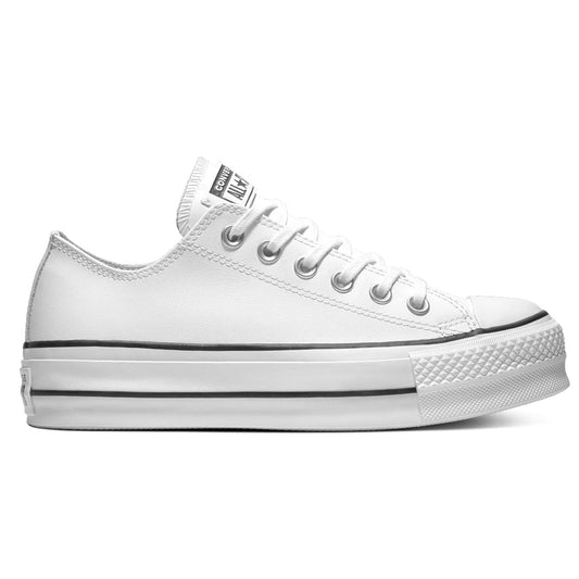 - CONVERSE CHUCK TAYLOR ALL STAR LIFT CLEAN LEATHER LOW TOP - (561680C)- LWL - R1L7