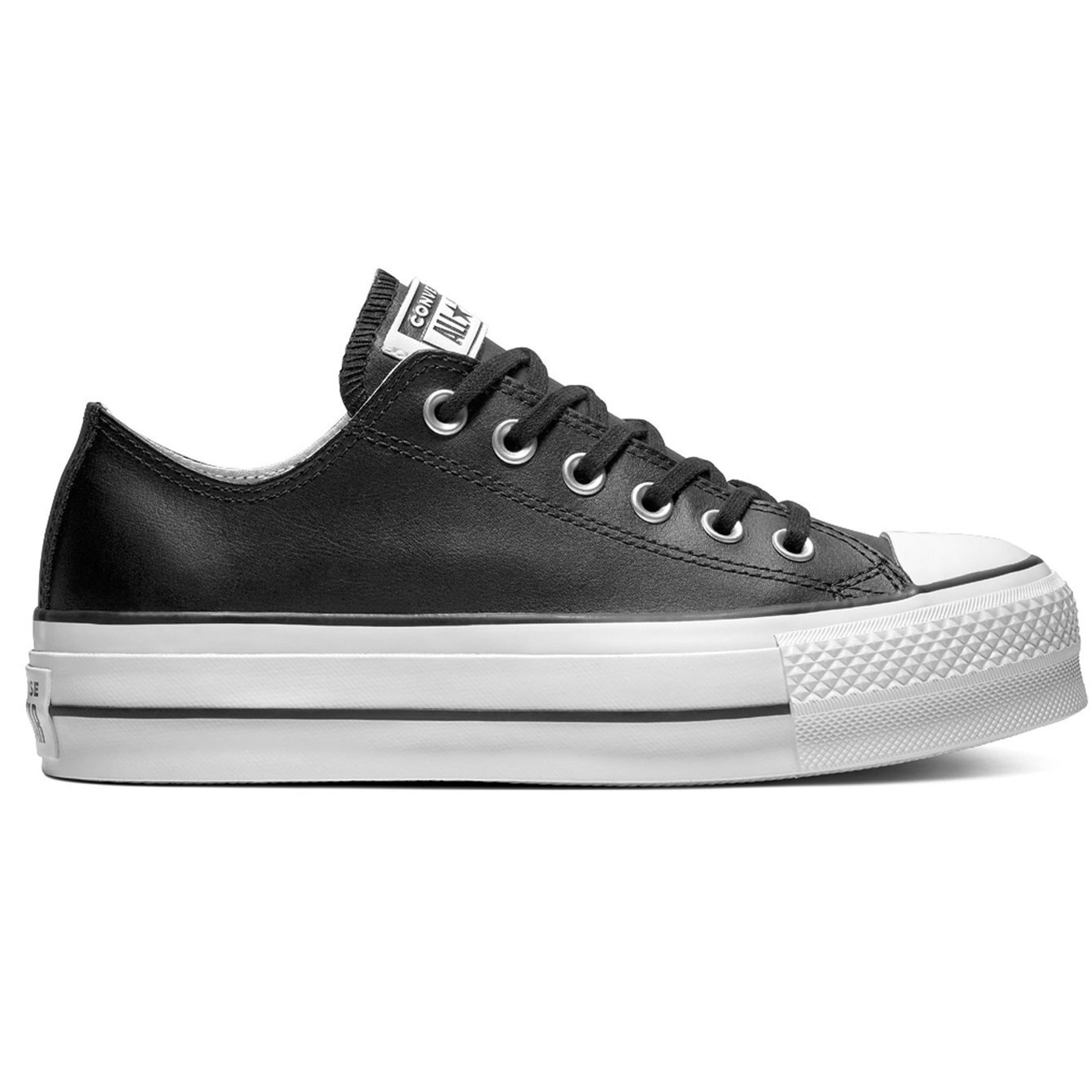 CONVERSE CHUCK TAYLOR ALL STAR LIFT CLEAN LEATHER LOW TOP 561681C LBL R1L8