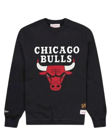 -Mitchell & Ness Mens Chicago Bulls Basic Team Logo - (MNCG0030.BLK0001) - CR8 - BAS 16