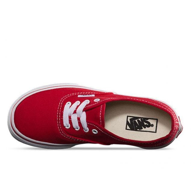 Vans Kids Authentic Red - (VN-0EE0RED) - RED - R1L1