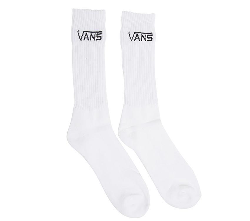 Vans Classic Crew Socks White - (VN-0XSEWHT.WHT) - F