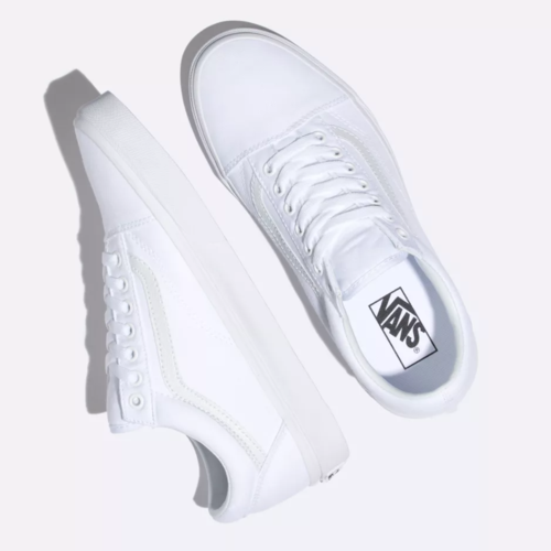 Vans Unisex Old Skool True White VN000D3HW00 WH R1L6