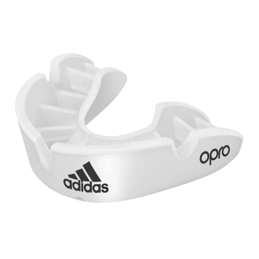 Adidas Opro Snap Fit Mouth Guard White (Junior) - (ADIB31J/WHT) - F