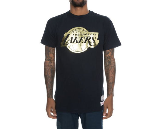 Mitchell & Ness Mens Only Gold Tee Lakers - (7K2M1FEQ-LAK) - R1L8 - TS24
