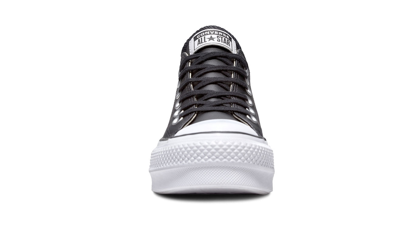 - CONVERSE CHUCK TAYLOR ALL STAR LIFT CLEAN LEATHER LOW TOP (561681C) - LBL - R1L7