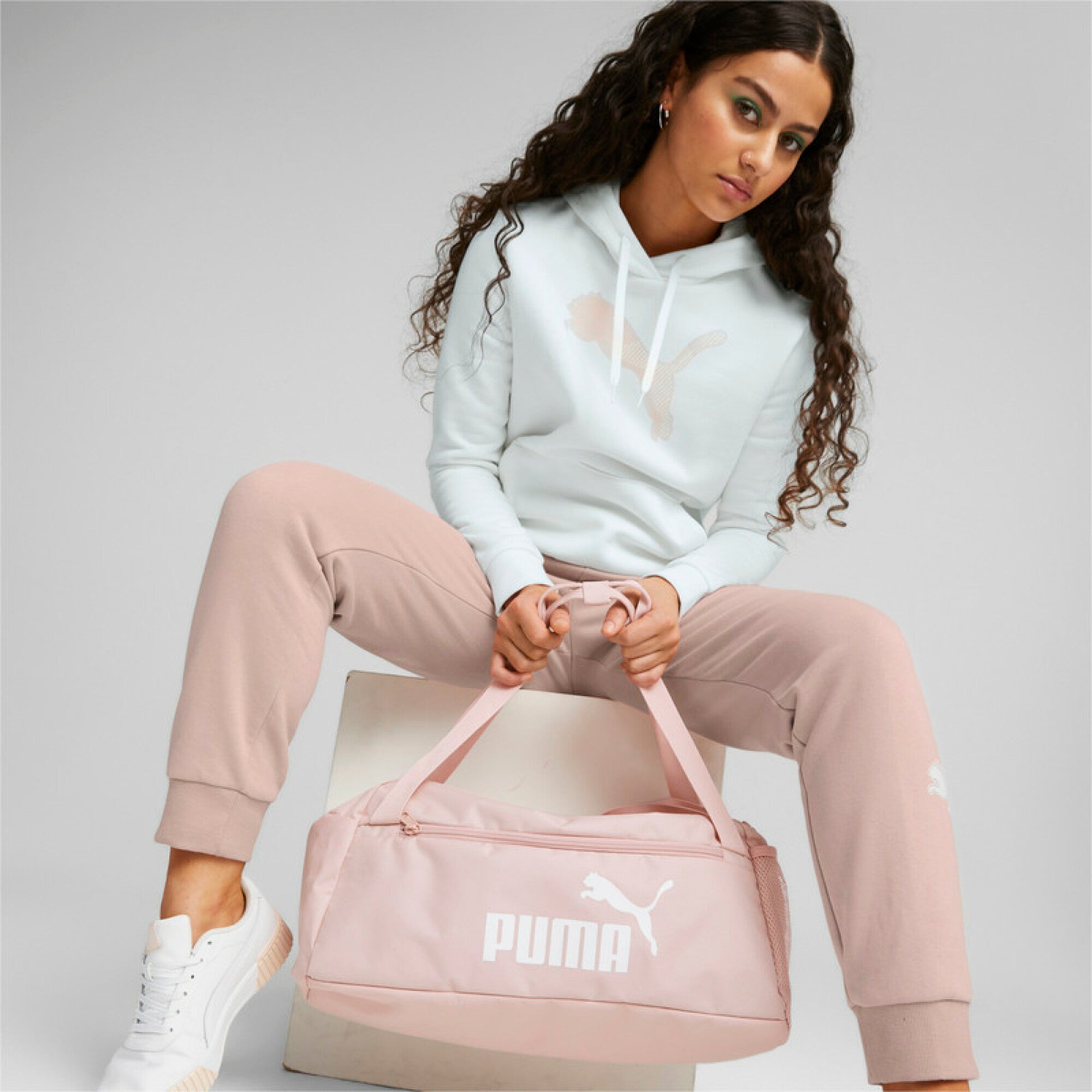 puma phase sports bag 07803392 rosa