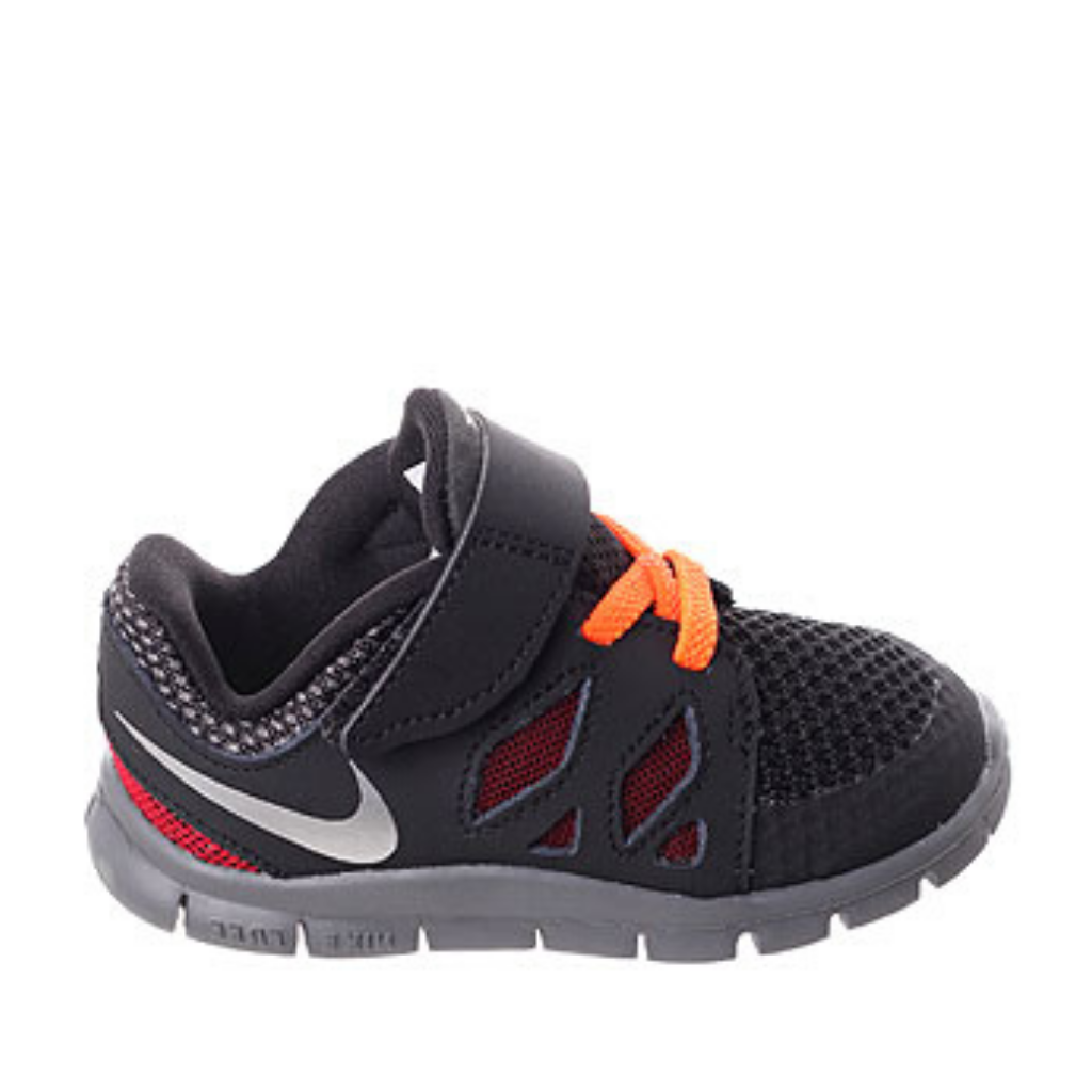 + Nike Free 5 Toddler Black/Grey - (644429 006) - I1 - R1L1