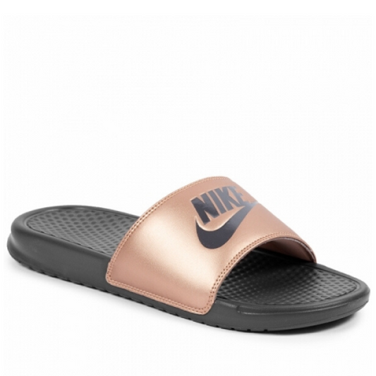 Nike Benassi Womens Bronze Scuffs / Slides (343881-900) - I4 - F - L/P