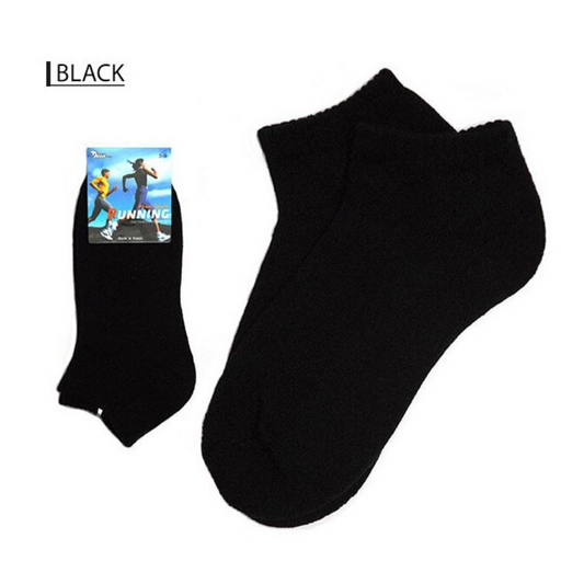 Power Sports Running Socks Single Pair 3-9 - Black