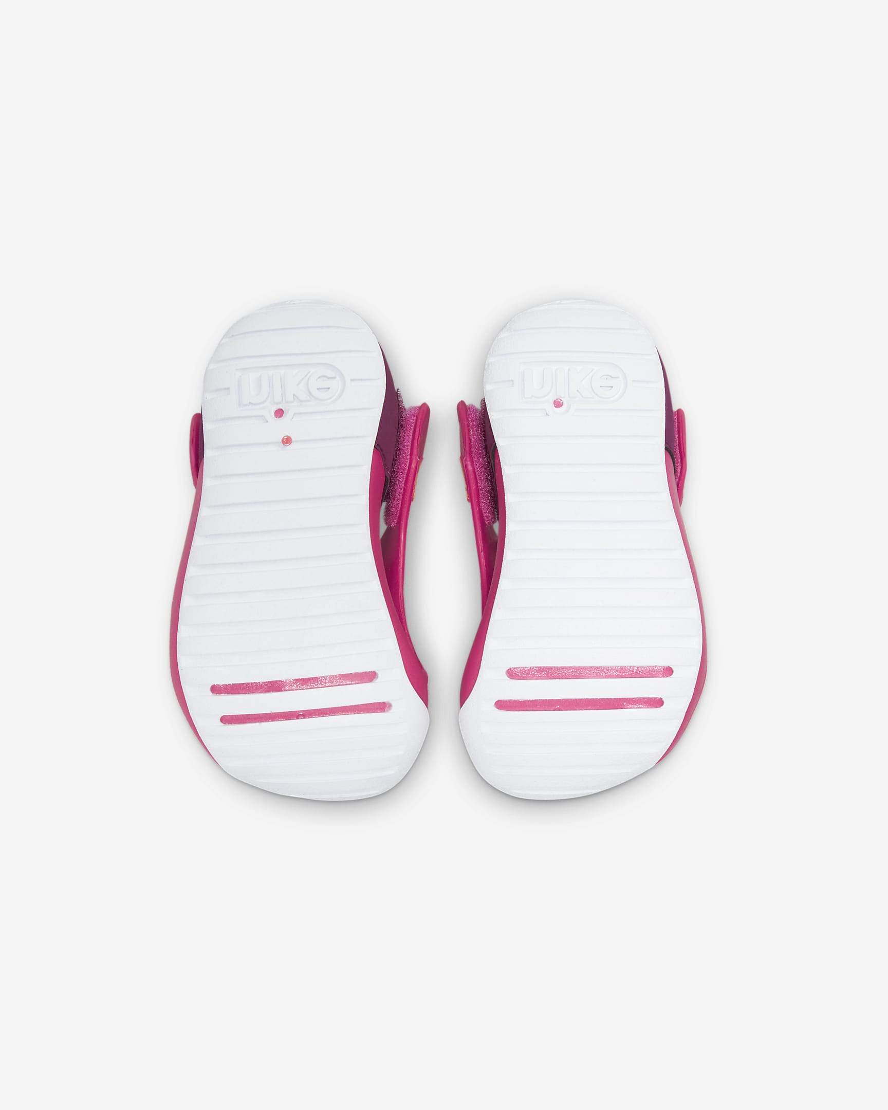 Pink nike sunray online sandals