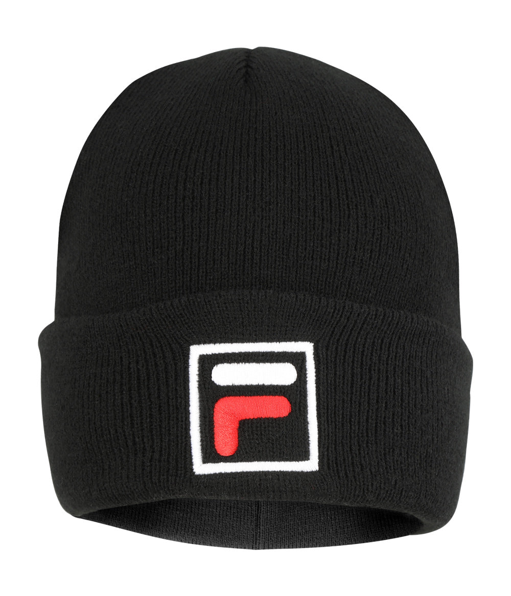 Fila Acrylic Logo Beanie - Black - F